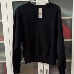 Brunette The Label Best Friend Crew Black XS/S NWT 🖤🖤🖤